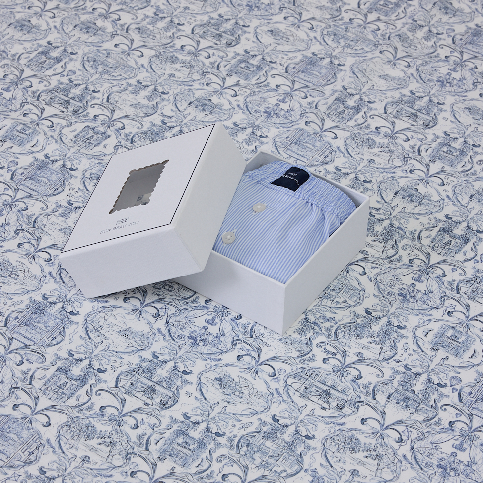 Boxershort Florent - Porcelain Blue